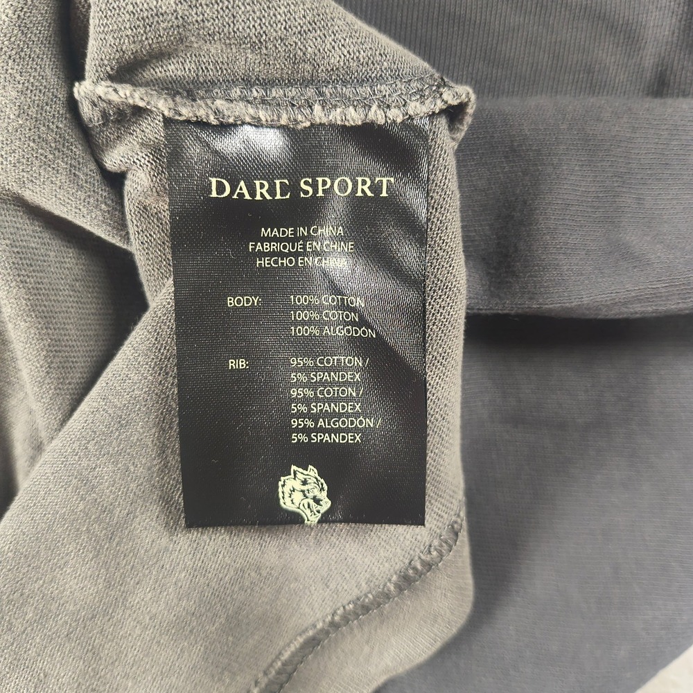 Darc Sport Oni Code Blossom Premium Oversized Tee Wolf Gray Medium NWT - Picture 5 of 6
